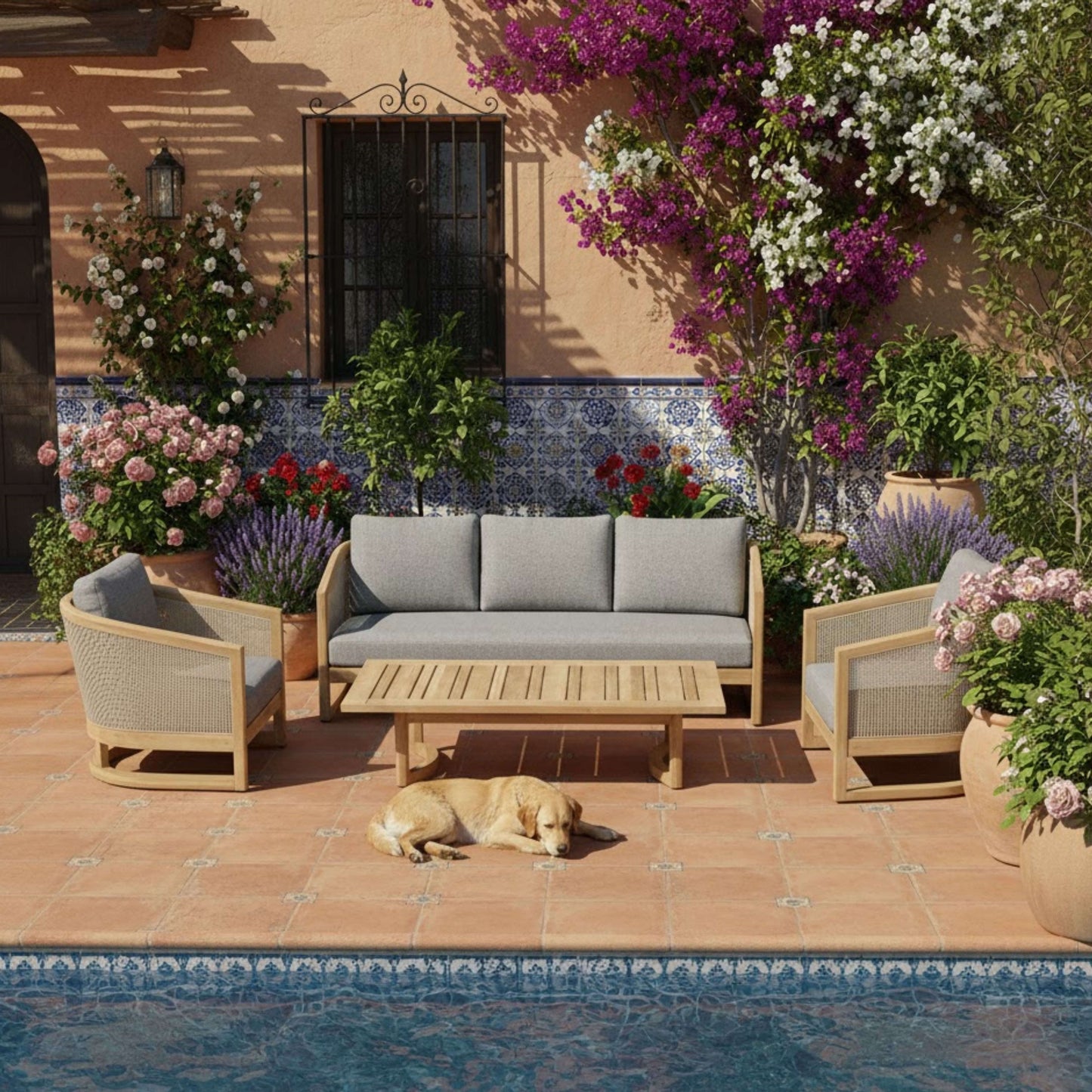 CATANIA DEEP SEATING SOFA