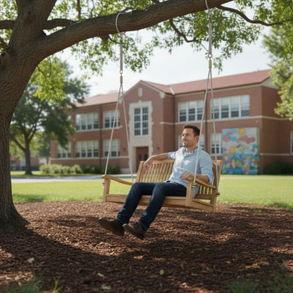 DEL-AMO 48″ ROUND SWING BENCH