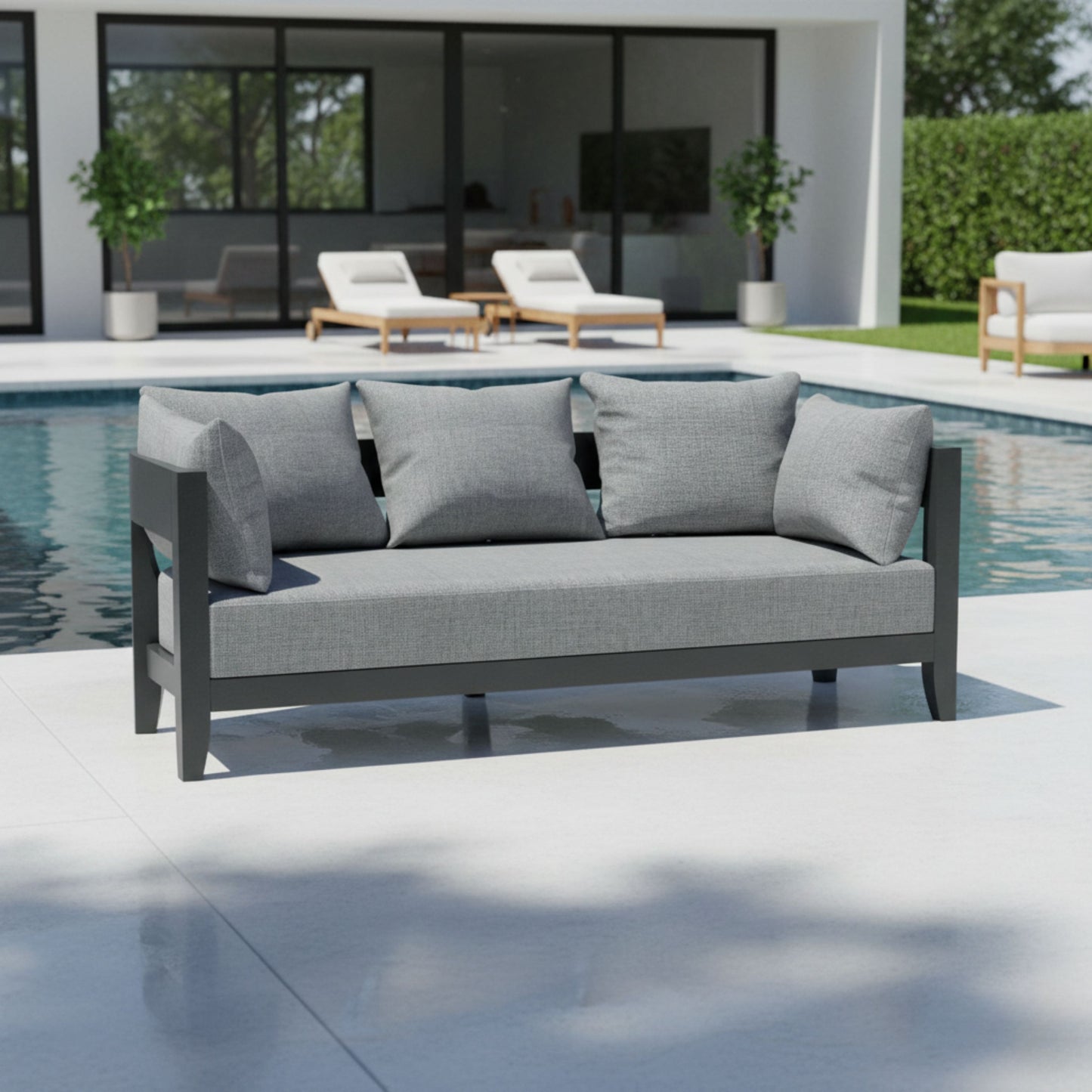 CORONADO ALUMINUM SOFA