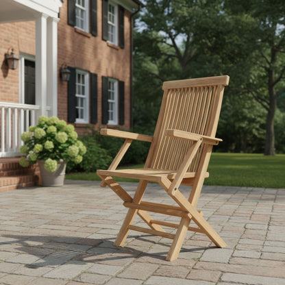 CLASSIC FOLDING ARMCHAIR (2-PC)