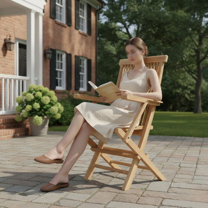 CLASSIC FOLDING ARMCHAIR (2-PC)