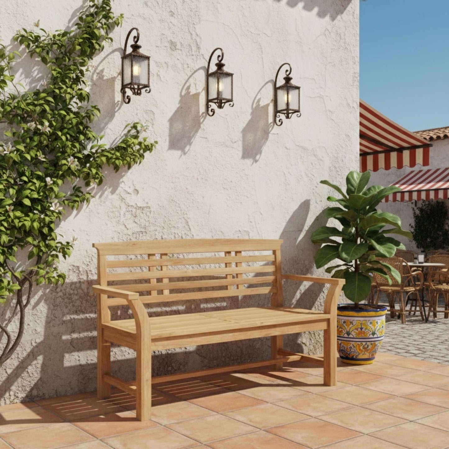 SAKURA 2-SEATER BENCH