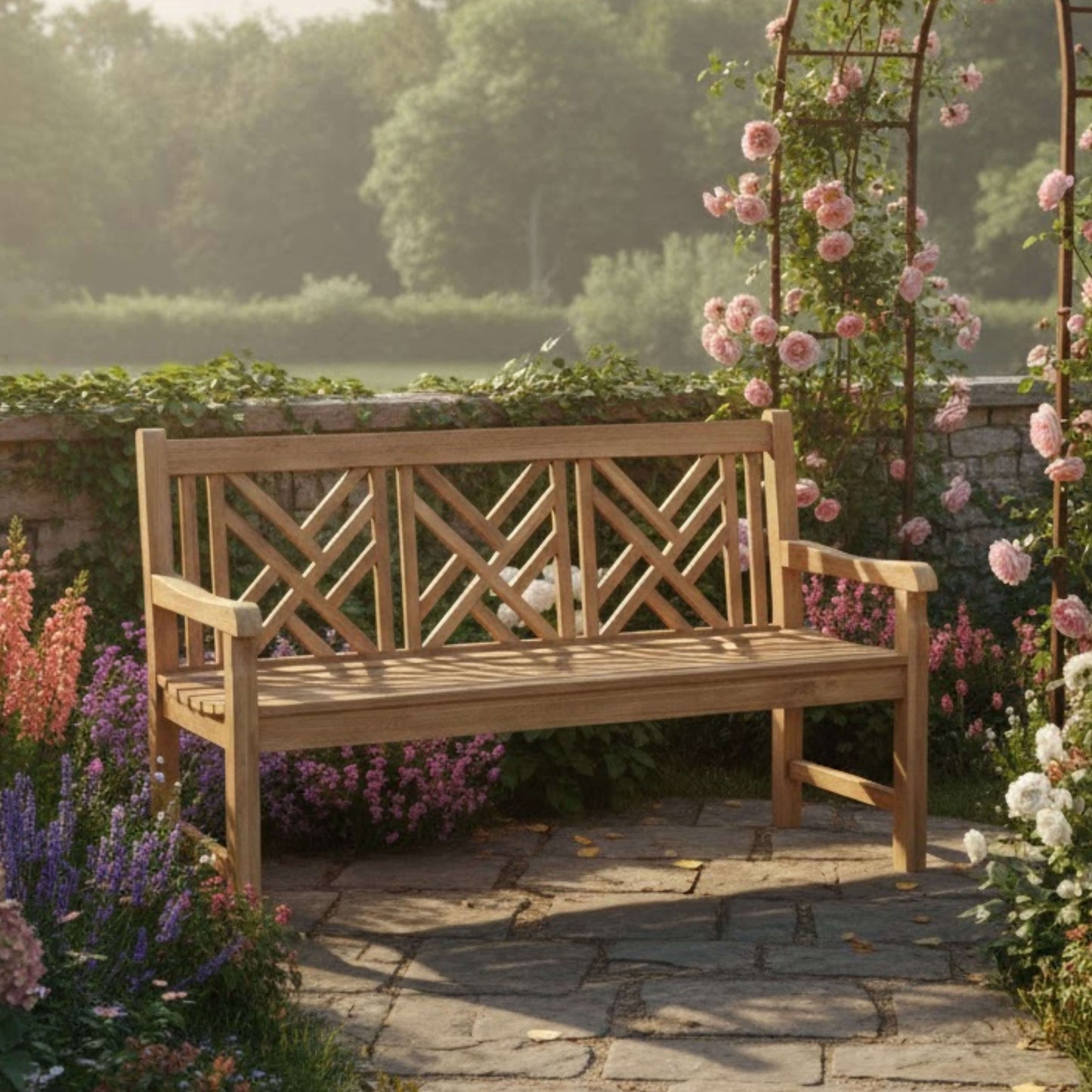 VILANO 3-SEATER BENCH