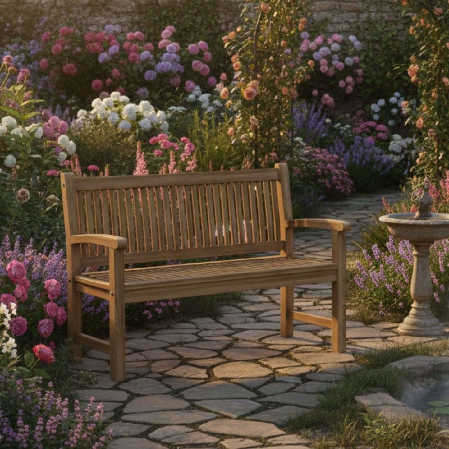 SAHARA 3-SEATER BENCH