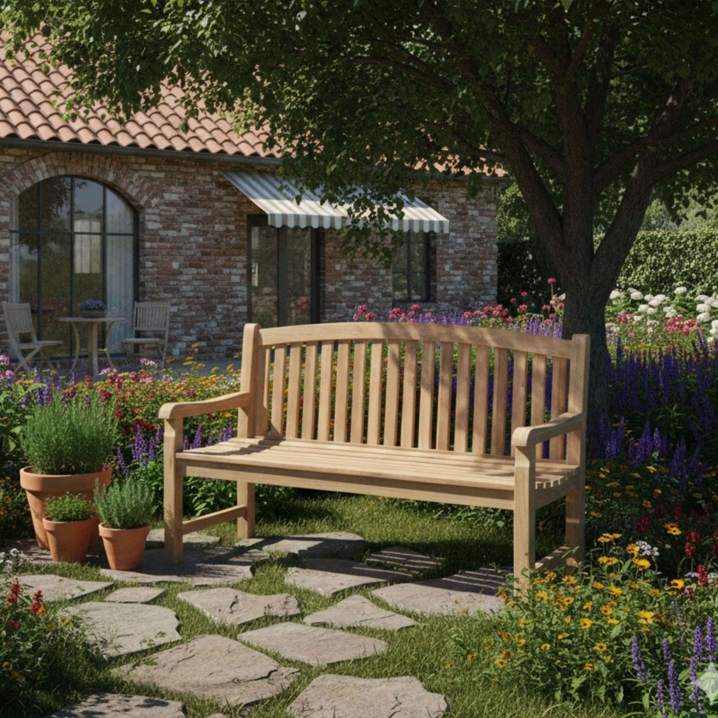 CHELSEA 3-SEATER BENCH