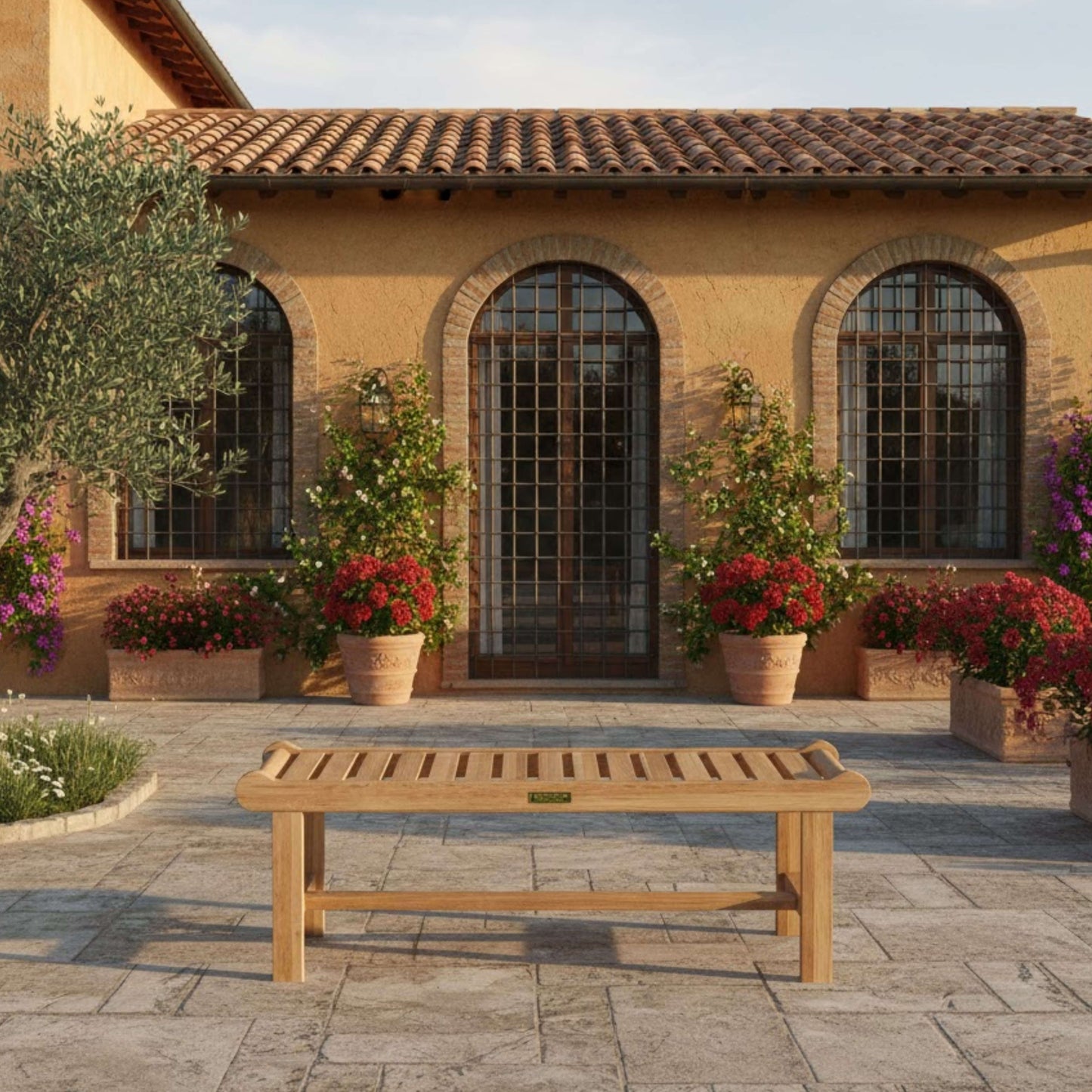 CAMBRIDGE 48″ BACKLESS BENCH