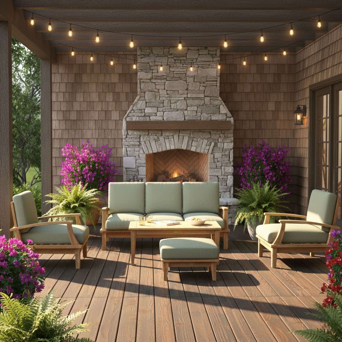 SET-41 BRIANNA DEEP SEATING SET