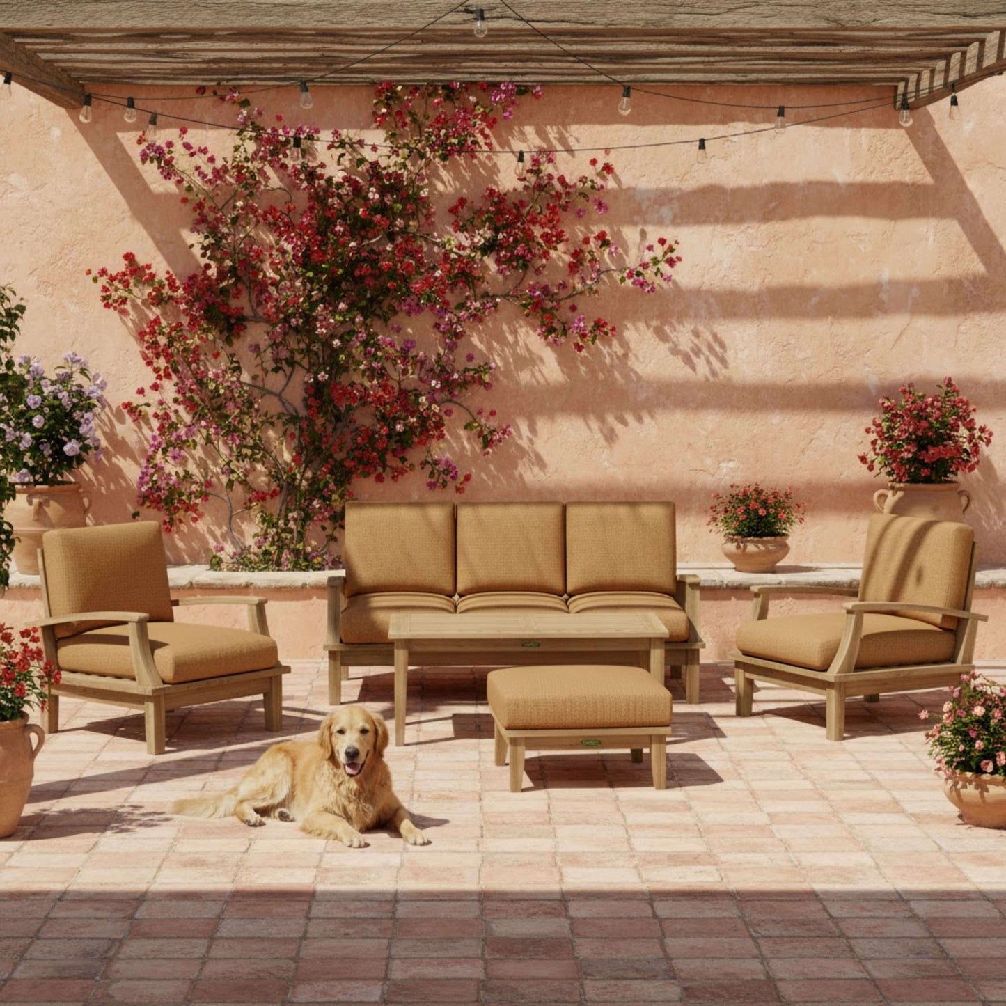 SET-41 BRIANNA DEEP SEATING SET