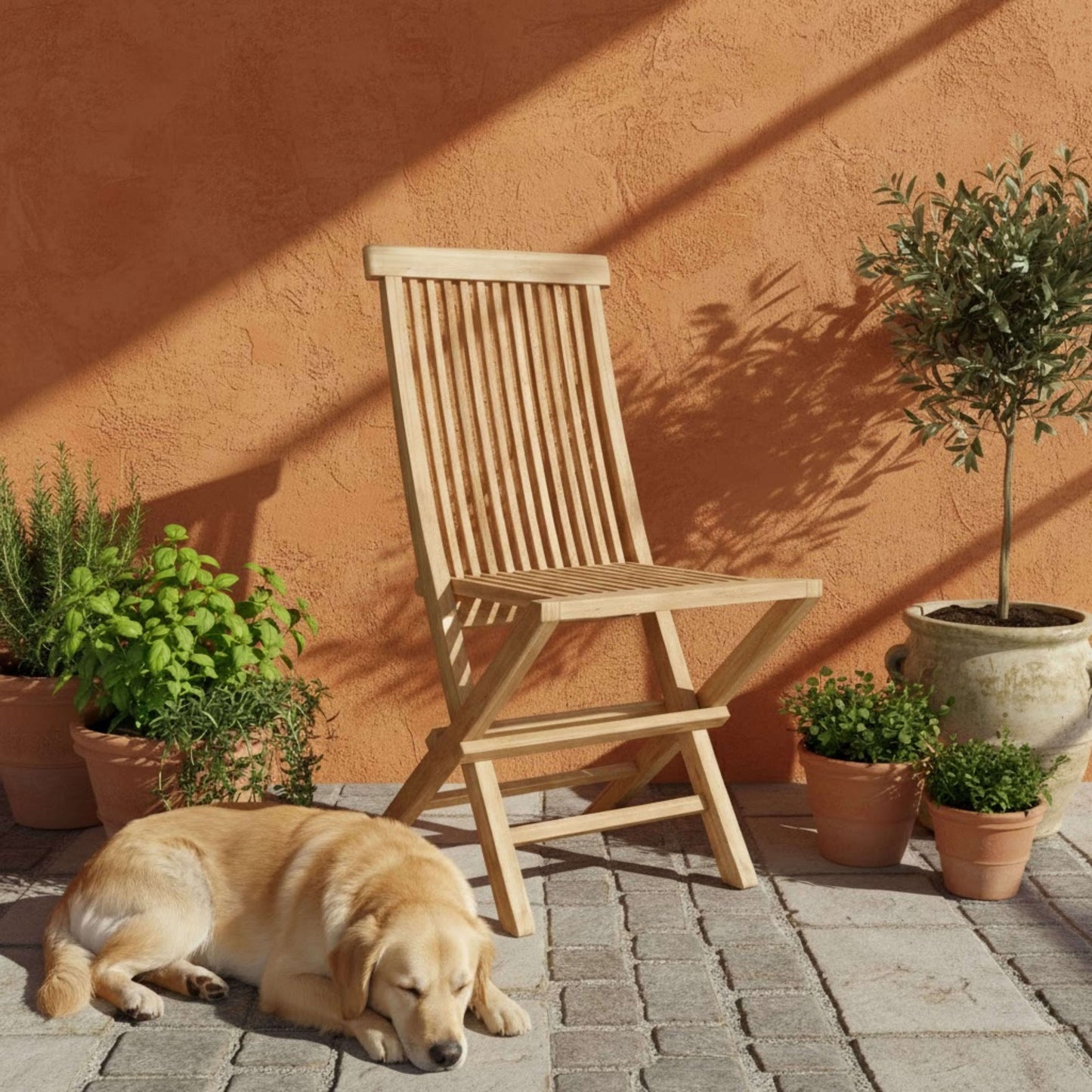 CLASSIC FOLDING CHAIR (2-PC)