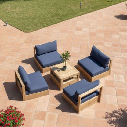 SET-151 COPACABANA MODULAR DEEP SEATING SET