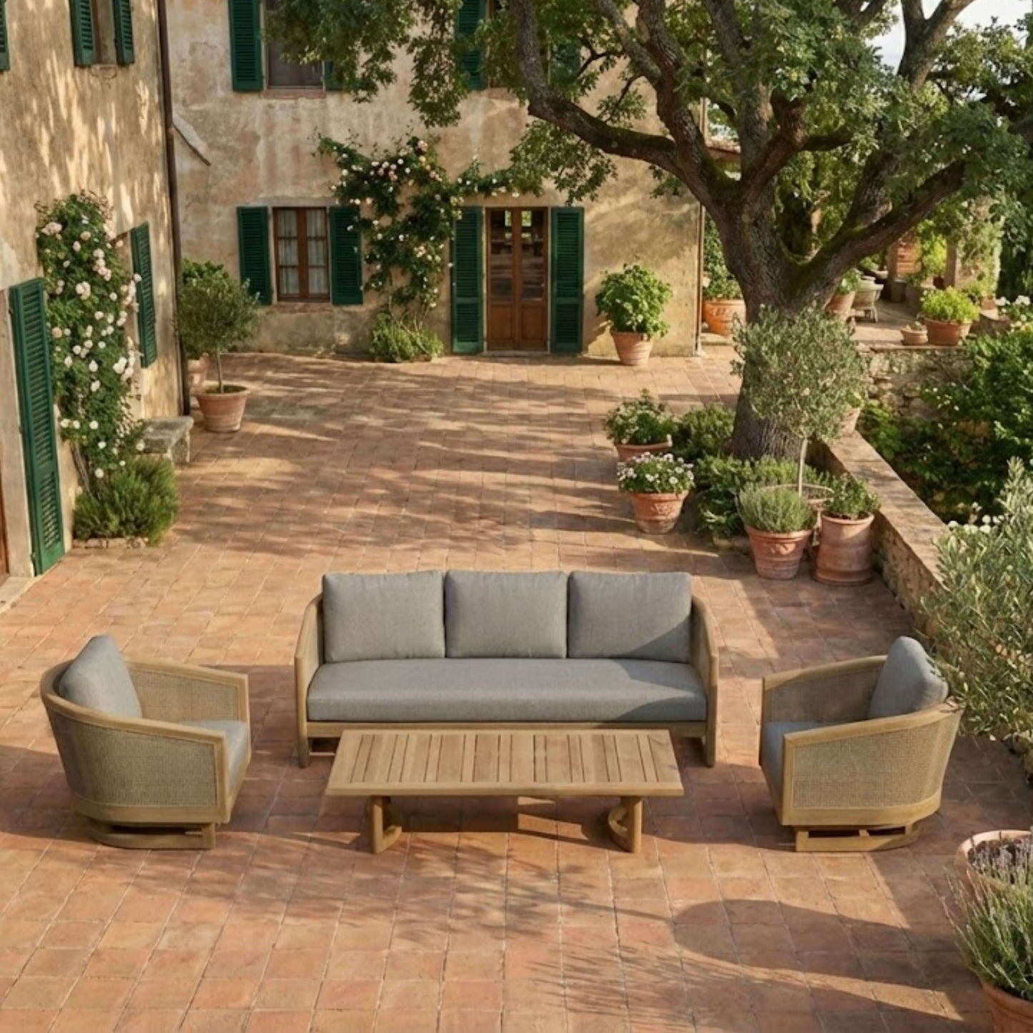 4-PC CATANIA DEEP SEATING SET
