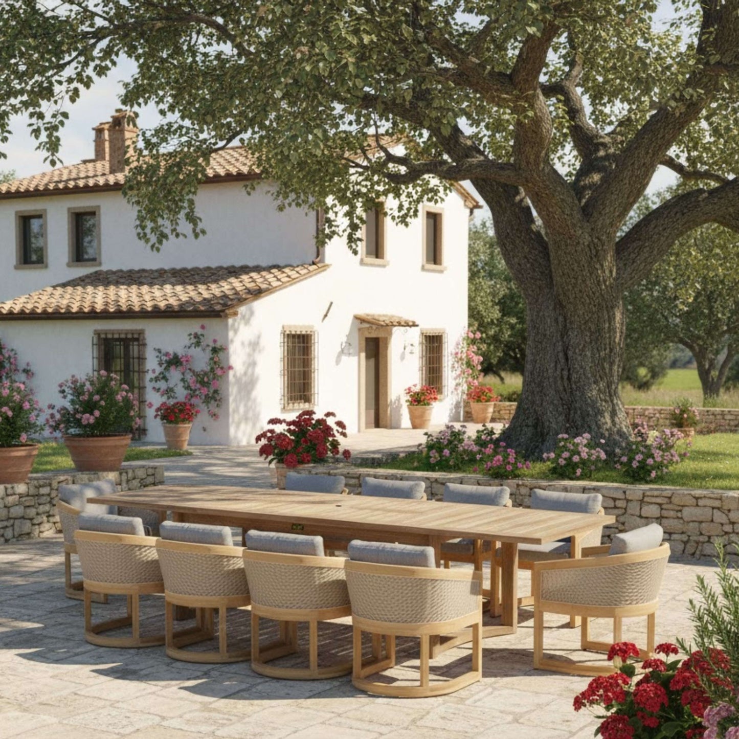 11-PC CATANIA DINING SET