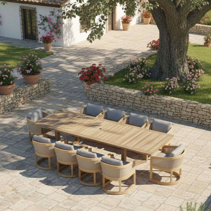 11-PC CATANIA DINING SET