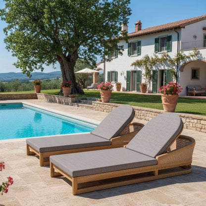 2-PC CATANIA SUN LOUNGER SET