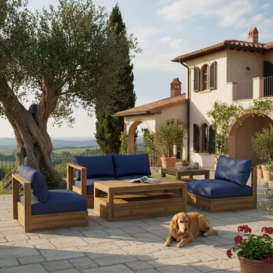 SET-152 COPACABANA MODULAR DEEP SEATING SET