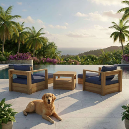 SET-154 COPACABANA MODULAR DEEP SEATING SET
