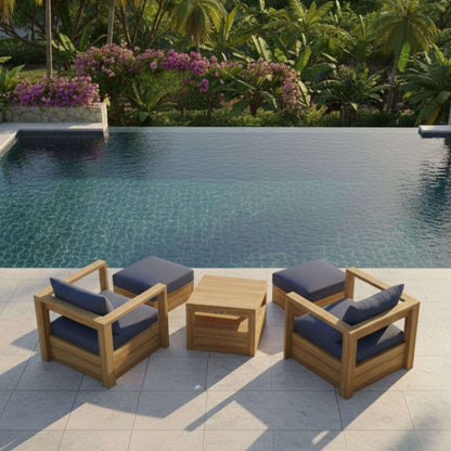 SET-154 COPACABANA MODULAR DEEP SEATING SET