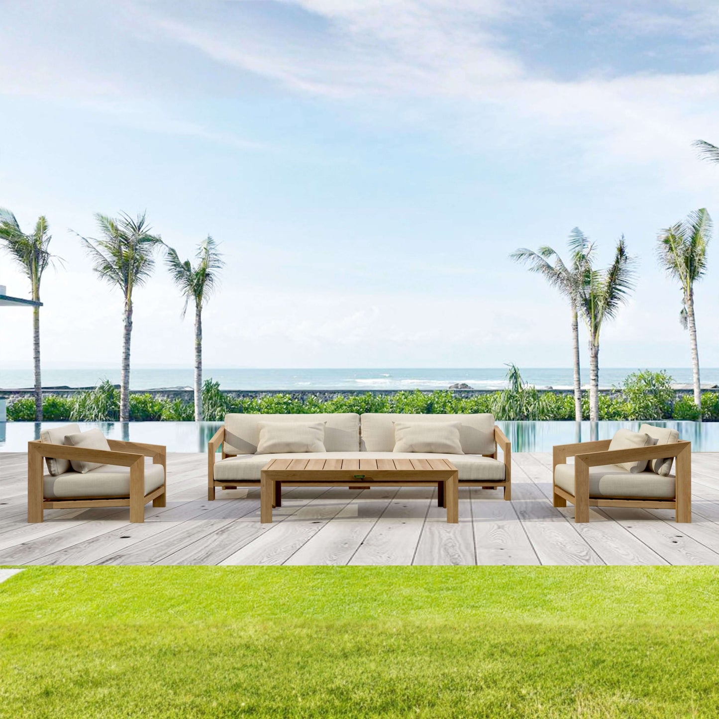 SET-851 SMYRNA DEEP SEATING SET