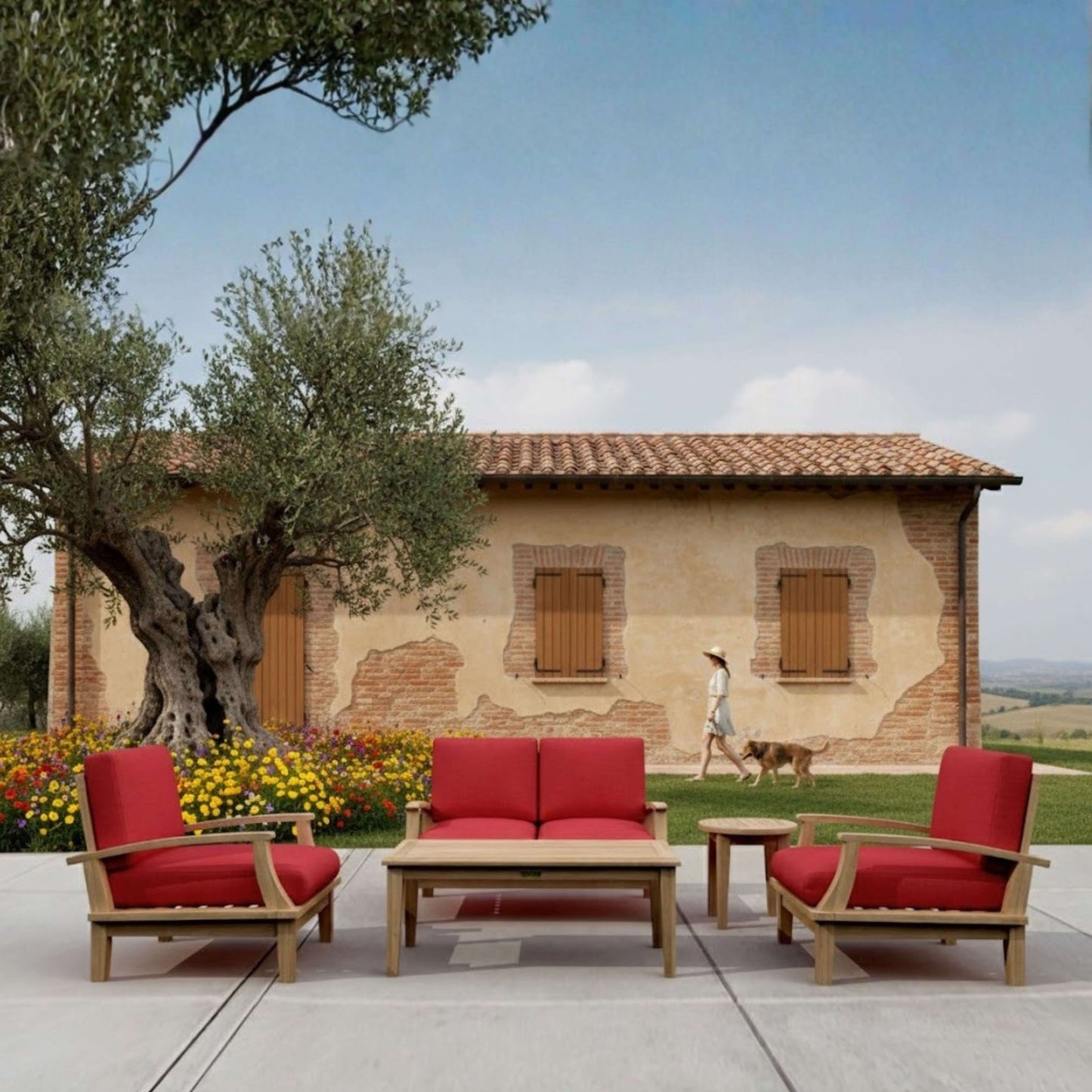 BRIANNA DEEP SEATING SET