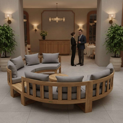 SET-811 CIRCULAR MODULAR DEEP SEATING