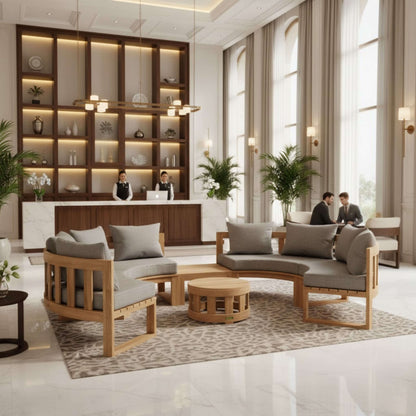 SET-811 CIRCULAR MODULAR DEEP SEATING