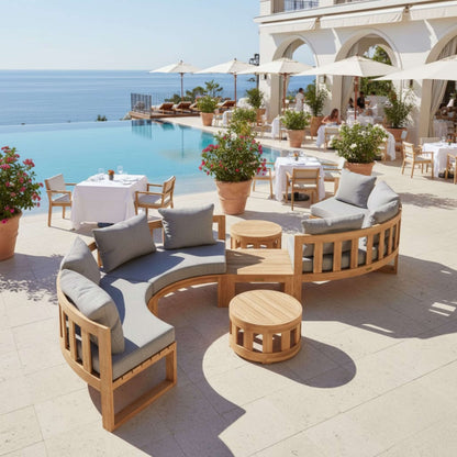 SET-813 CIRCULAR MODULAR DEEP SEATING