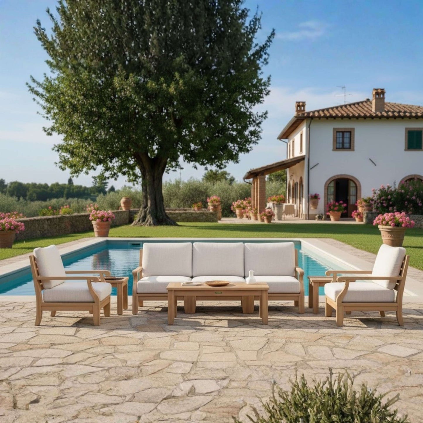 SET-97 RIVIERA MODULAR DEEP SEATING SET