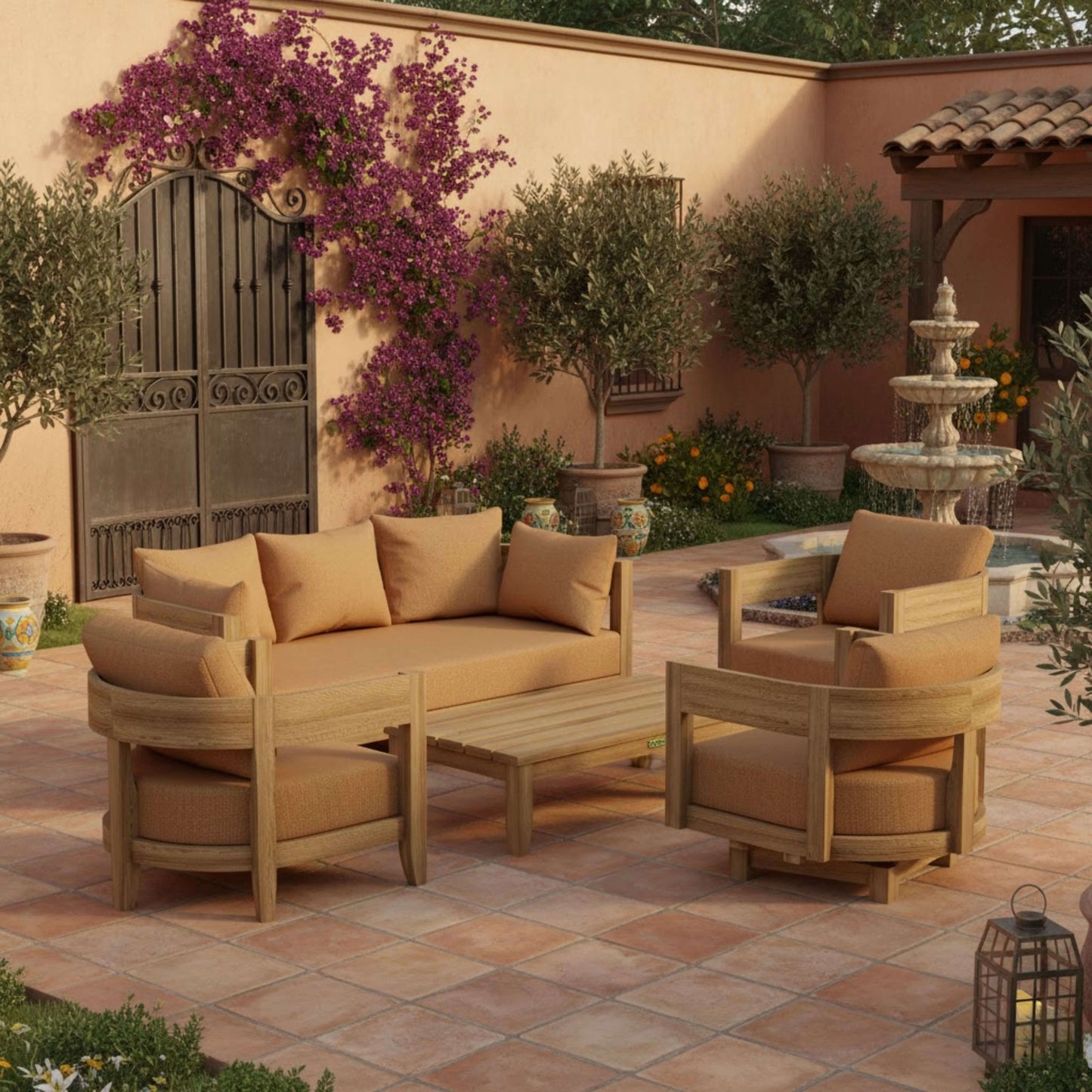 SET-173 5-PC CORONADO DEEP SEATING SET