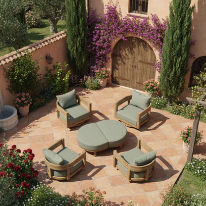 SET-174 6-PC CORONADO DEEP SEATING SET