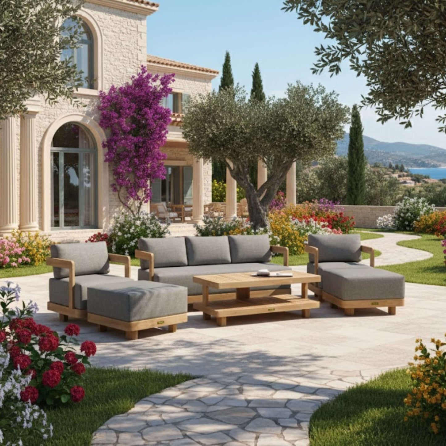 SET-903 6-PC GRANADA DEEP SEATING
