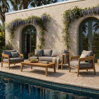 SET-369 TOSCANA 4-PC DEEP SEATING SET