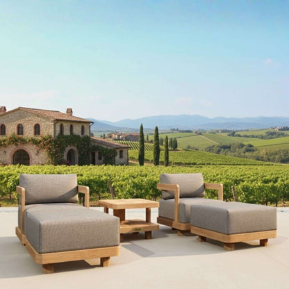 SET-905 5-PC GRANADA DEEP SEATING