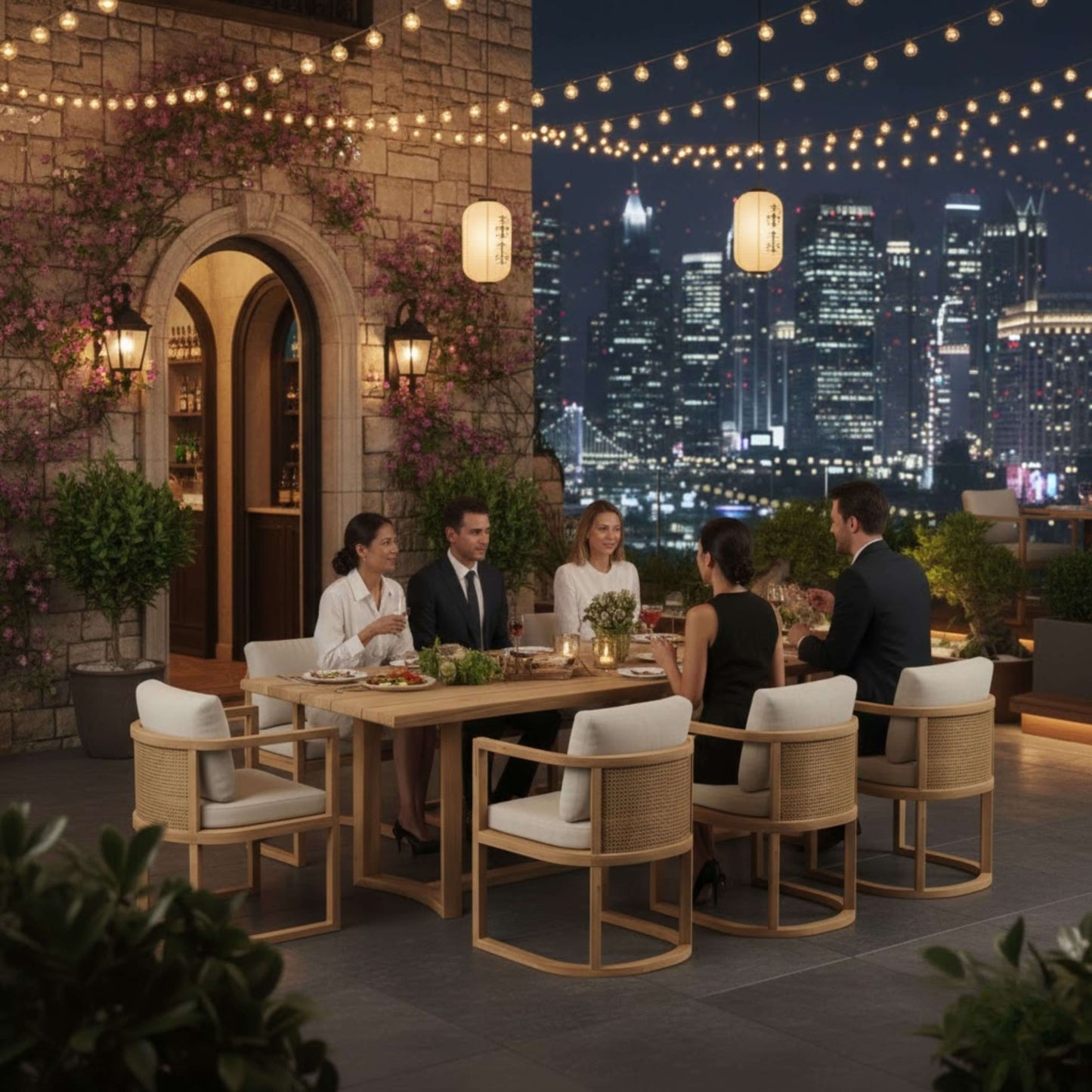 SET-223 JUNUS DINING TABLE SET