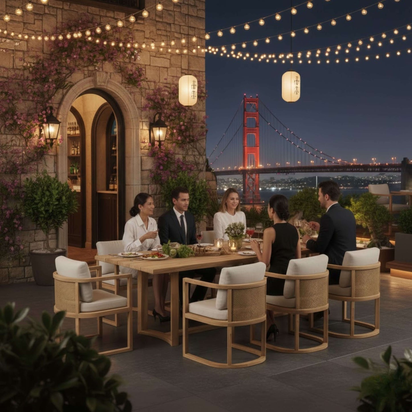 SET-223 JUNUS DINING TABLE SET