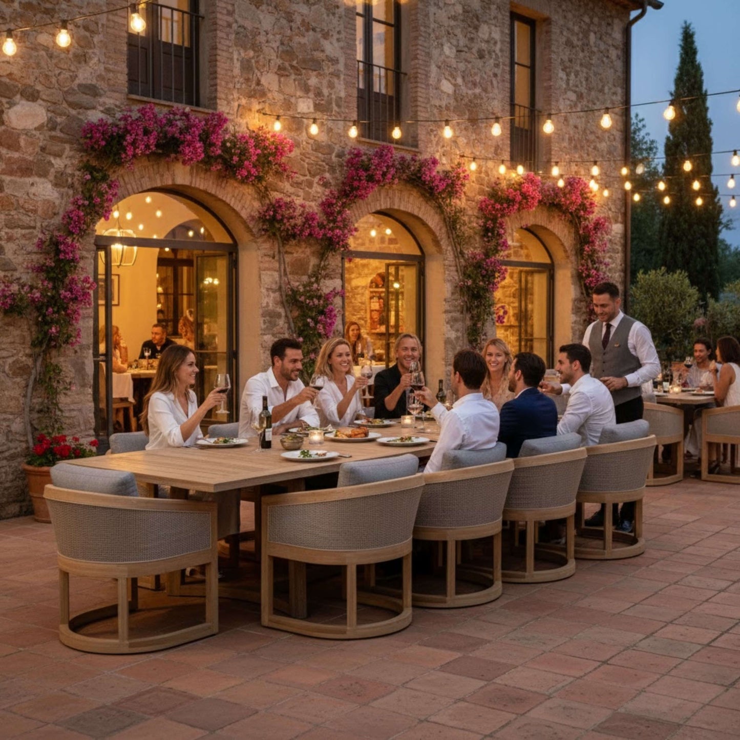 11-PC CATANIA DINING SET