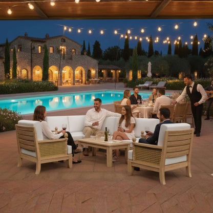 SET-73 LUXE MODULAR DEEP SEATING SET