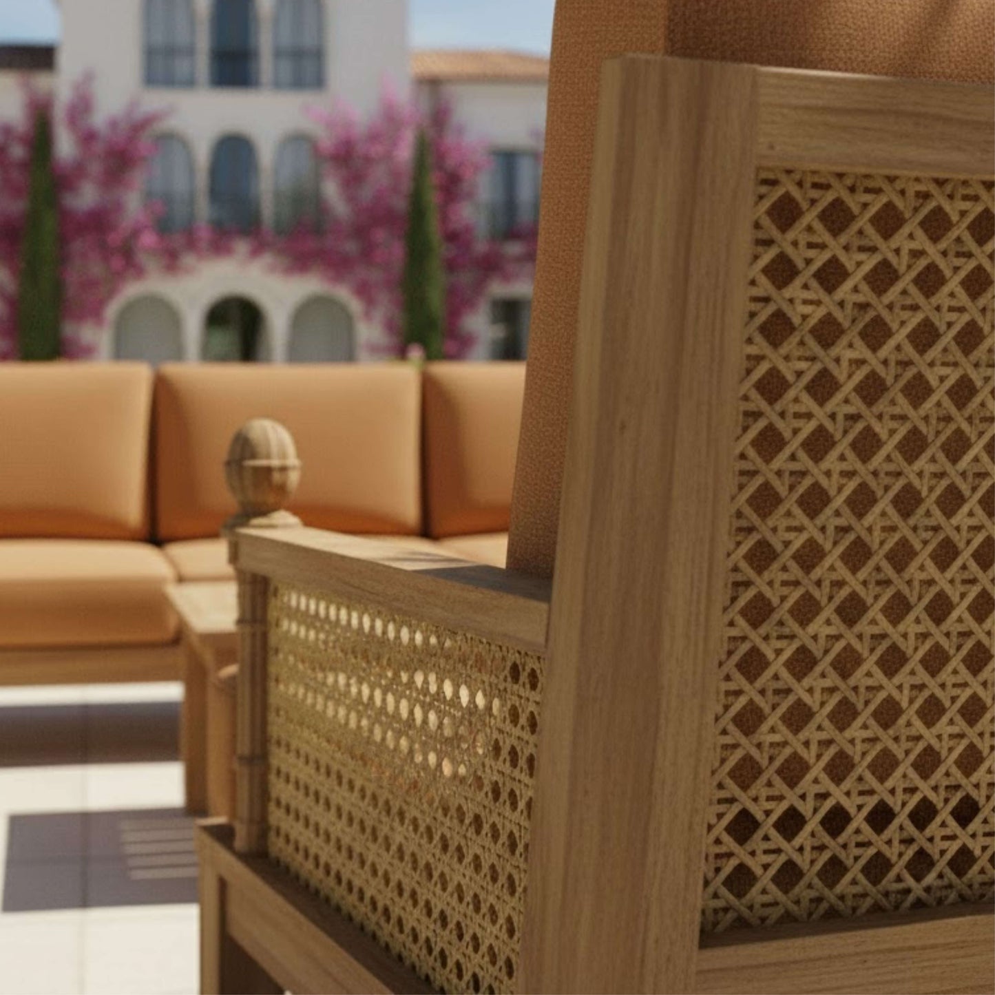 SET-68 LUXE MODULAR DEEP SEATING SET