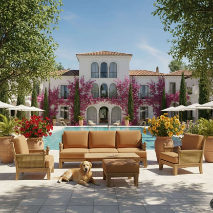SET-68 LUXE MODULAR DEEP SEATING SET