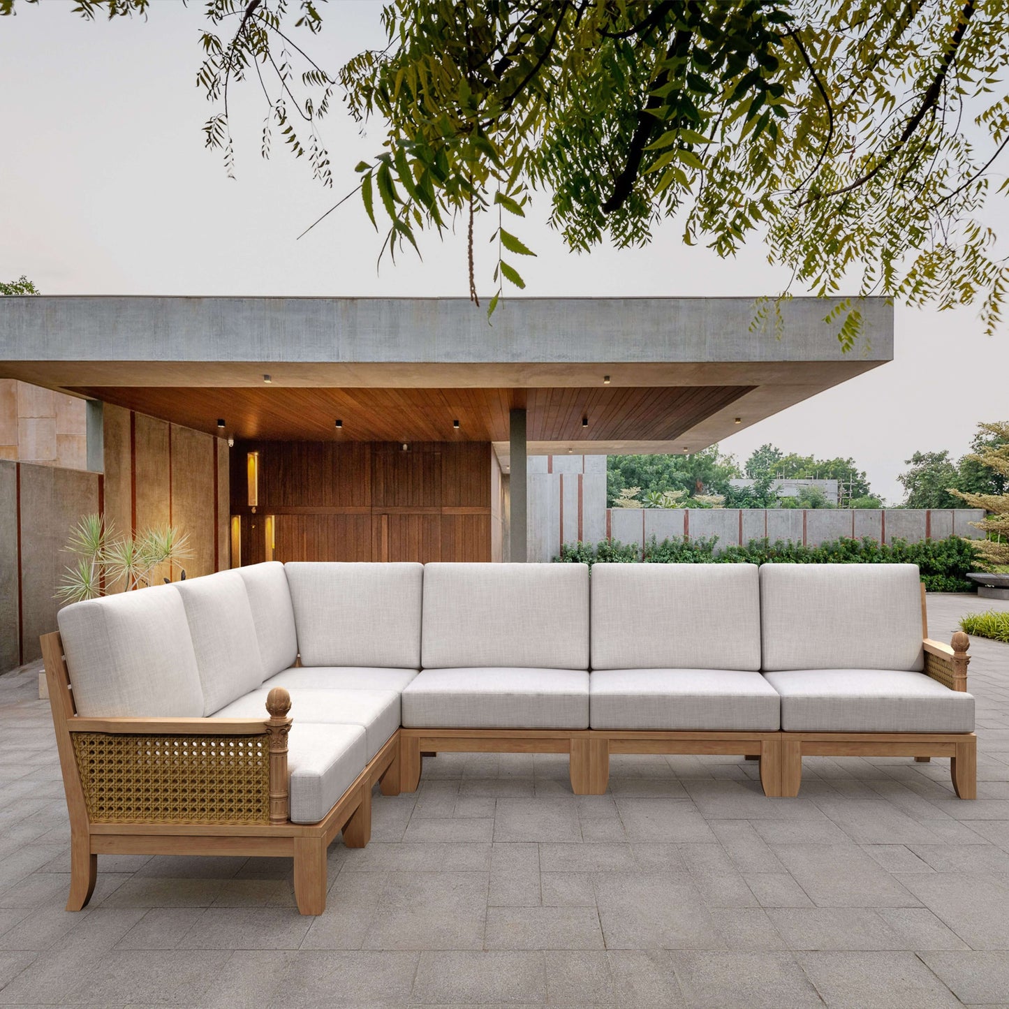 SET-67 LUXE MODULAR DEEP SEATING SET