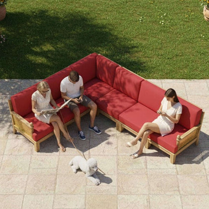 SET-67 LUXE MODULAR DEEP SEATING SET