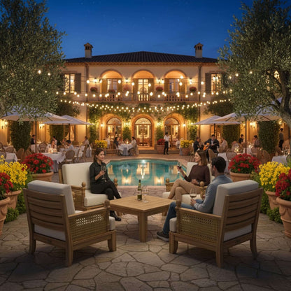 SET-55 LUXE MODULAR DEEP SEATING SET