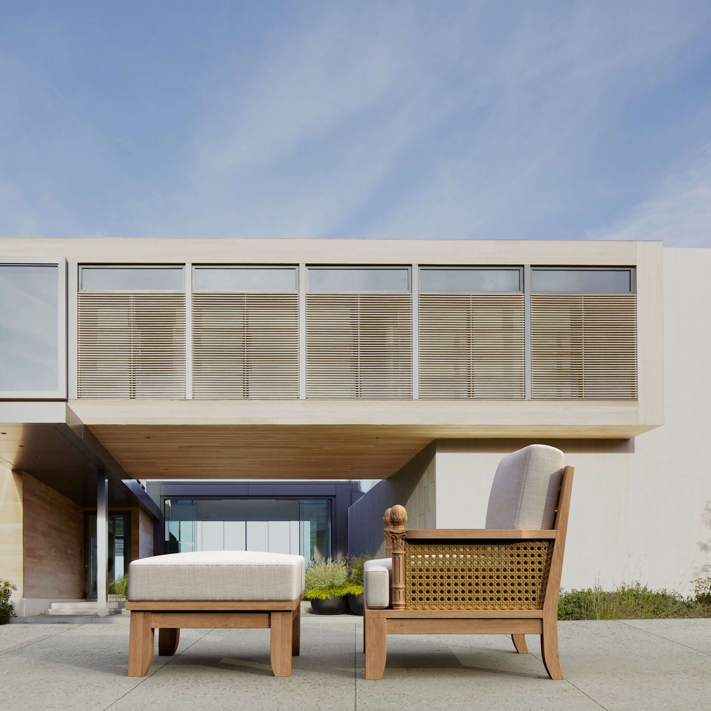 SET-70 LUXE MODULAR DEEP SEATING SET