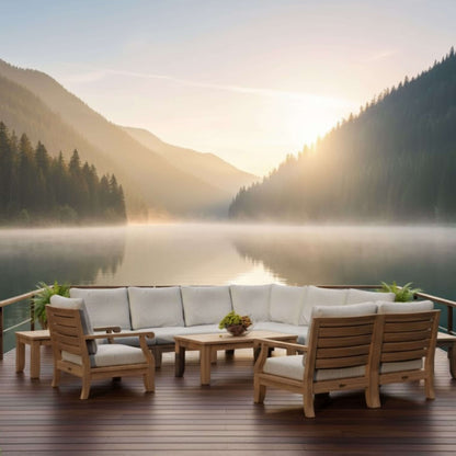 SET-98B RIVIERA MODULAR DEEP SEATING SET