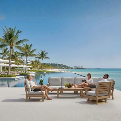 SET-98 RIVIERA MODULAR DEEP SEATING SET