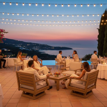 SET-98C RIVIERA MODULAR DEEP SEATING SET