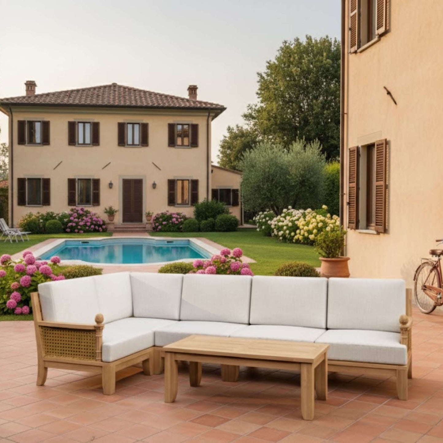 SET-72 LUXE MODULAR DEEP SEATING SET