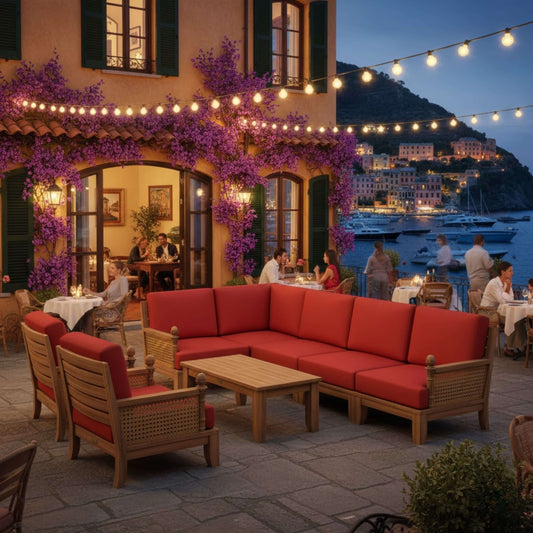 SET-74 LUXE MODULAR DEEP SEATING SET