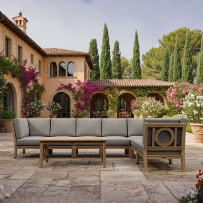 SET-136 NATSEPA MODULAR DEEP SEATING SET
