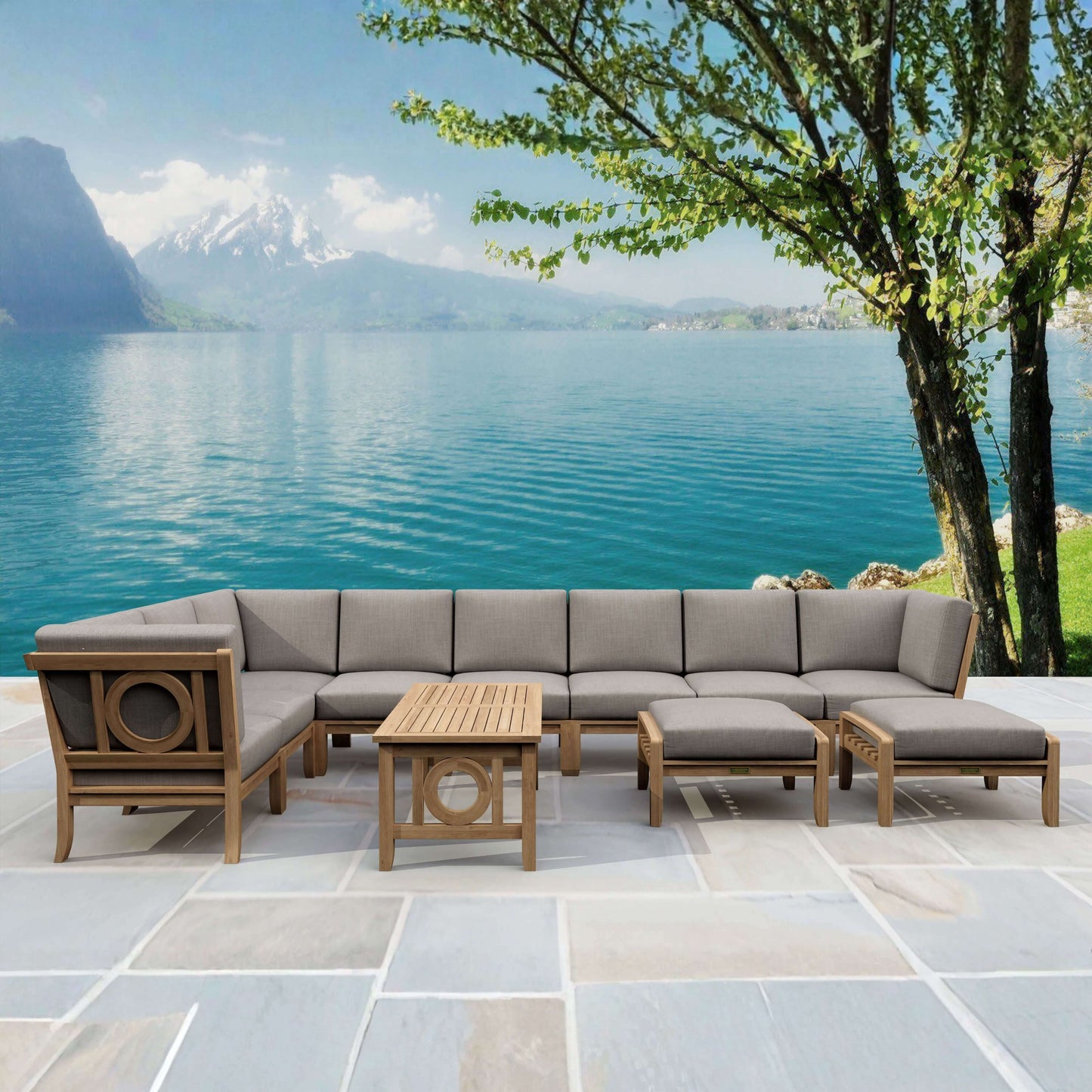 SET-138 NATSEPA MODULAR DEEP SEATING SET