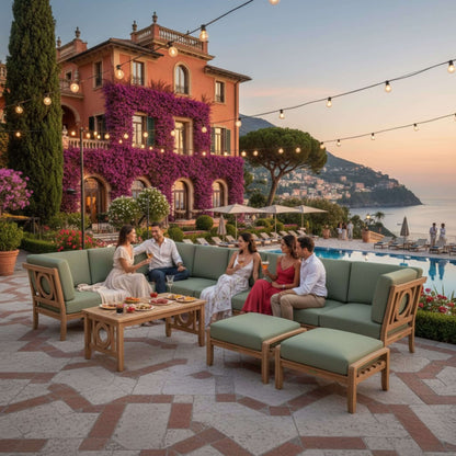 SET-138 NATSEPA MODULAR DEEP SEATING SET